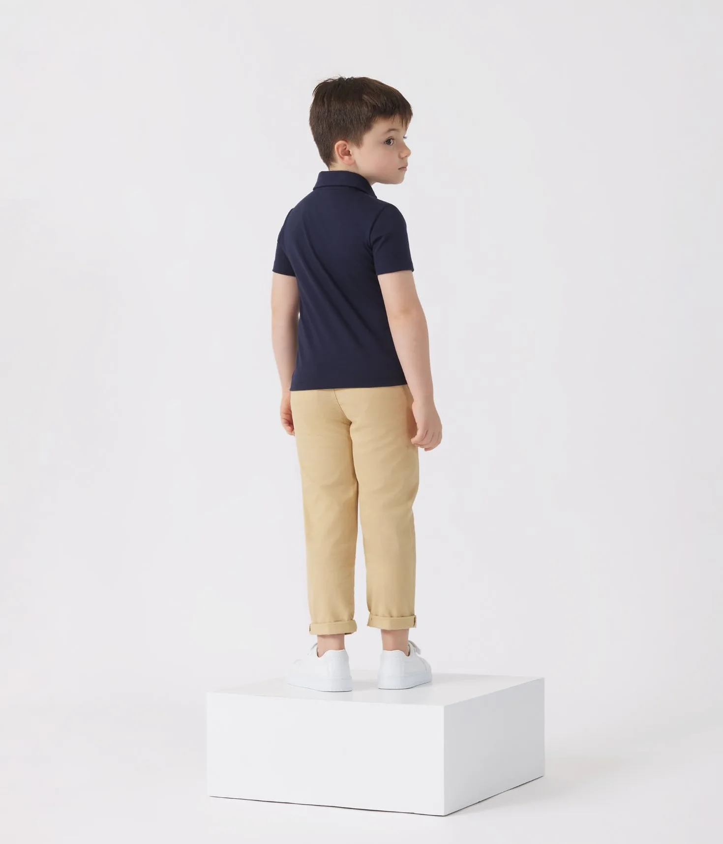 Petit Bateau Koszulka polo z krótkim rękawem dla chłopców, Niebieski, 6 lat