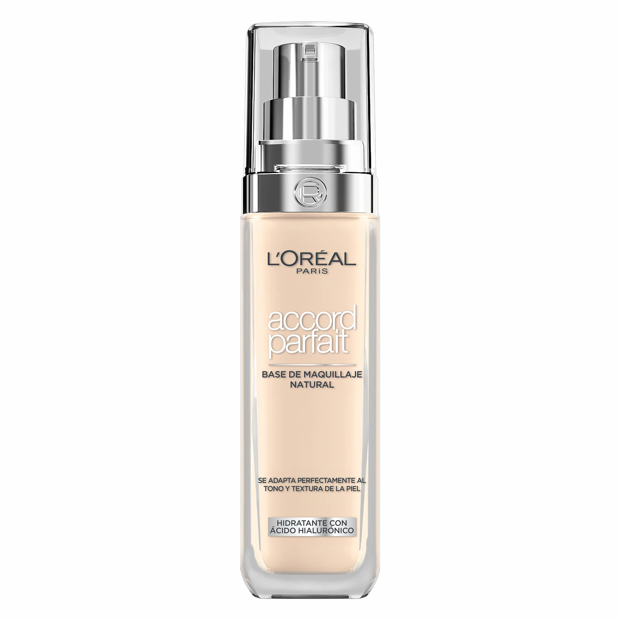 L'Oréal Paris True Match trwały podkład do twarzy w płynie, pielęgnujący z kwasem hialuronowym, SPF 17, 1.N Ivory, 30 ml