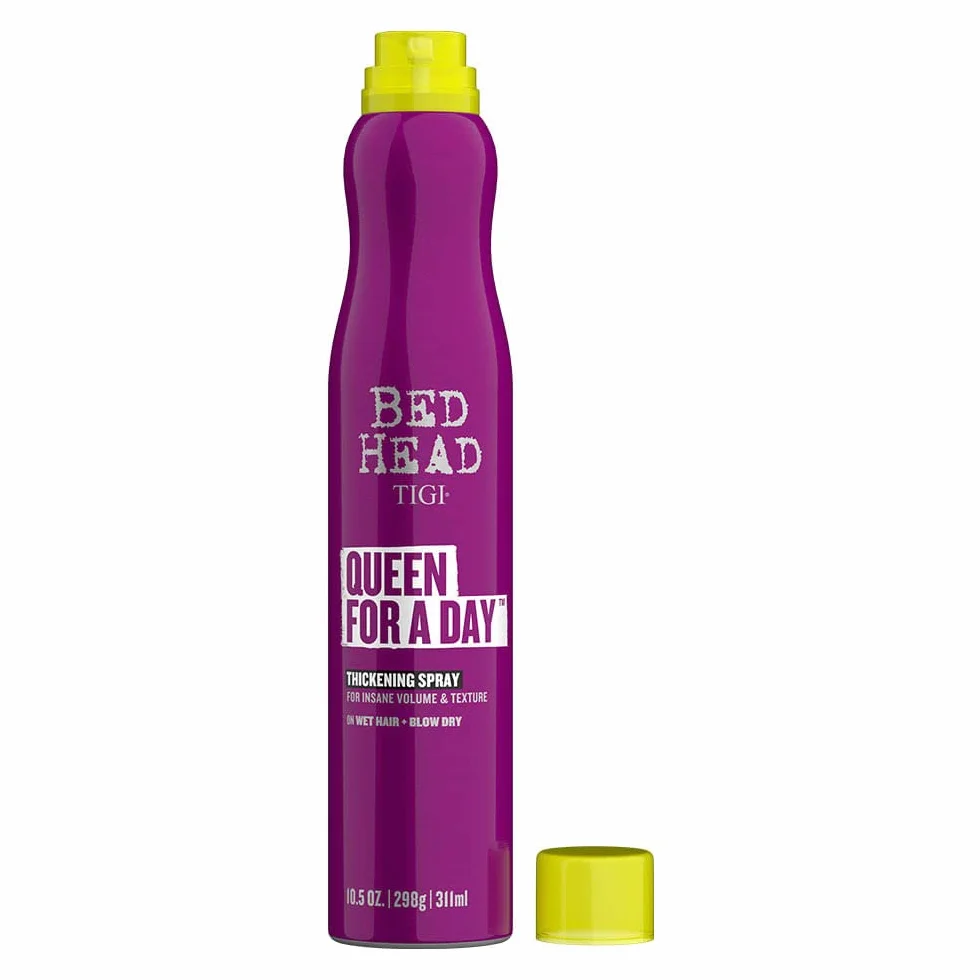 Tigi Bed Head Queen For A Day, Spray Zwiększający Objętość i Grubość Włosów, dla Cienkich Włosów, 311 ml