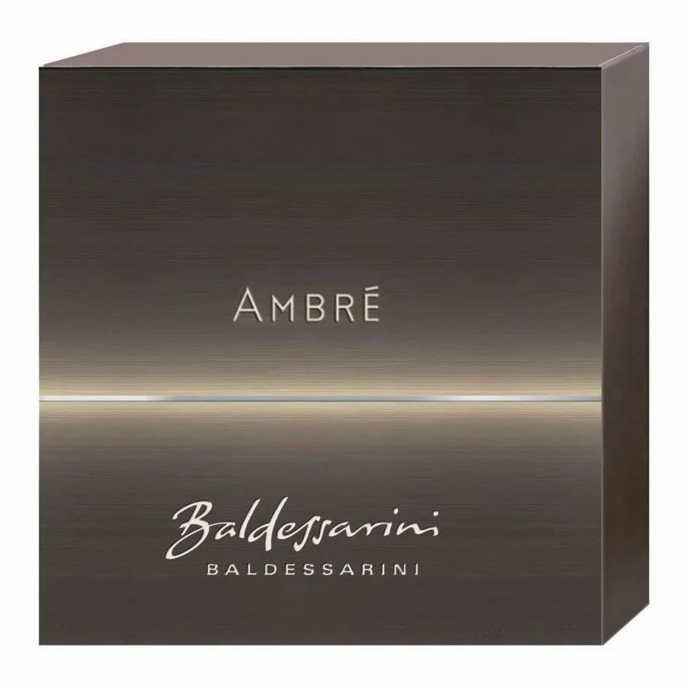 BALDESSARINI AMBRE EAU DE TOILETTE 50 ml + żel DUCHA 200 ml zestaw REGALO