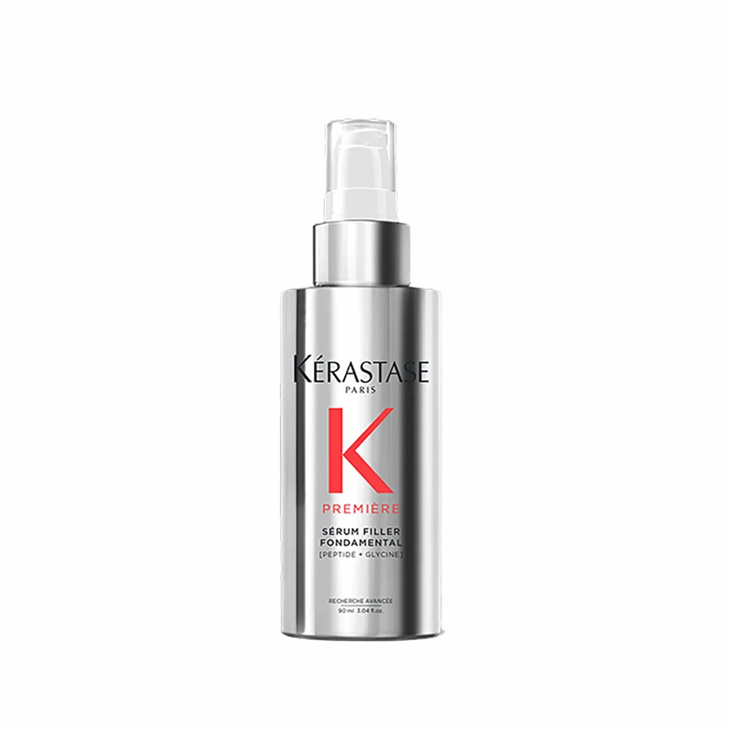 Kérastase Première serum do włosów przeciw łamaniu się włosów i puszeniu się, z peptydami i glicyną, serum do włosów z dodatkiem peptydów i glicyny, serum do włosów z funkcją Sérum Filler, 90 ml
