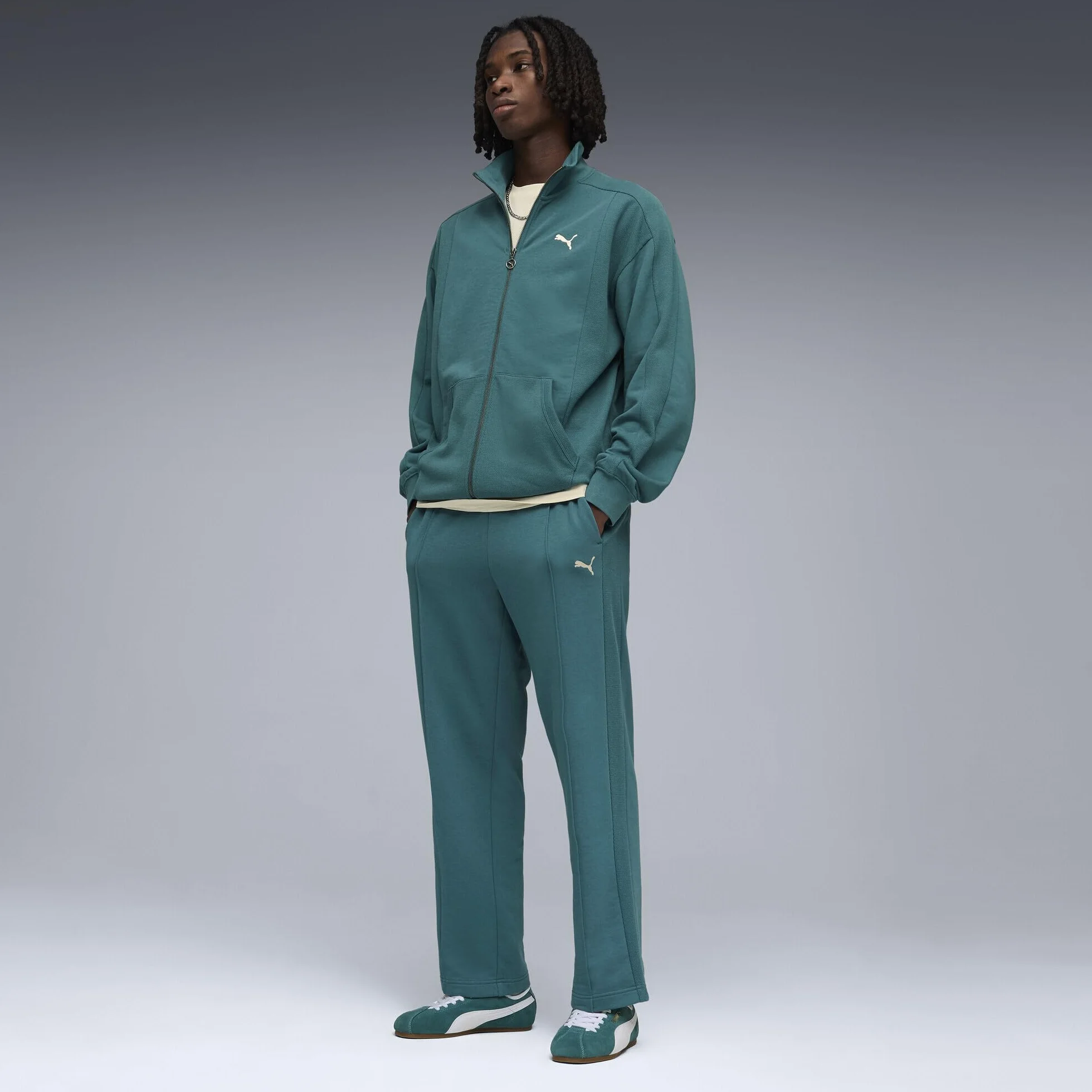 PUMA Puma Class Relaxed Pinnacle Track Pants Tr - Spodnie z dzianiny Mężczyźni