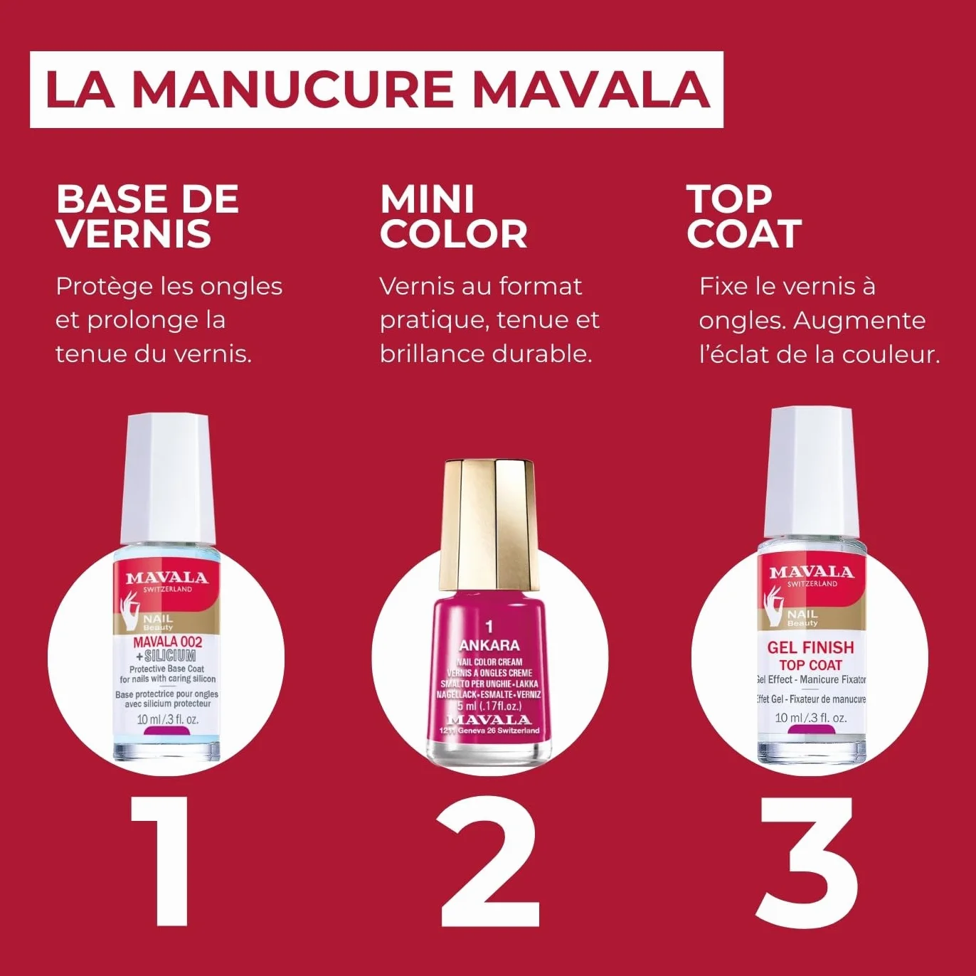 Mavala Top Coat Gel Finish 10 Ml