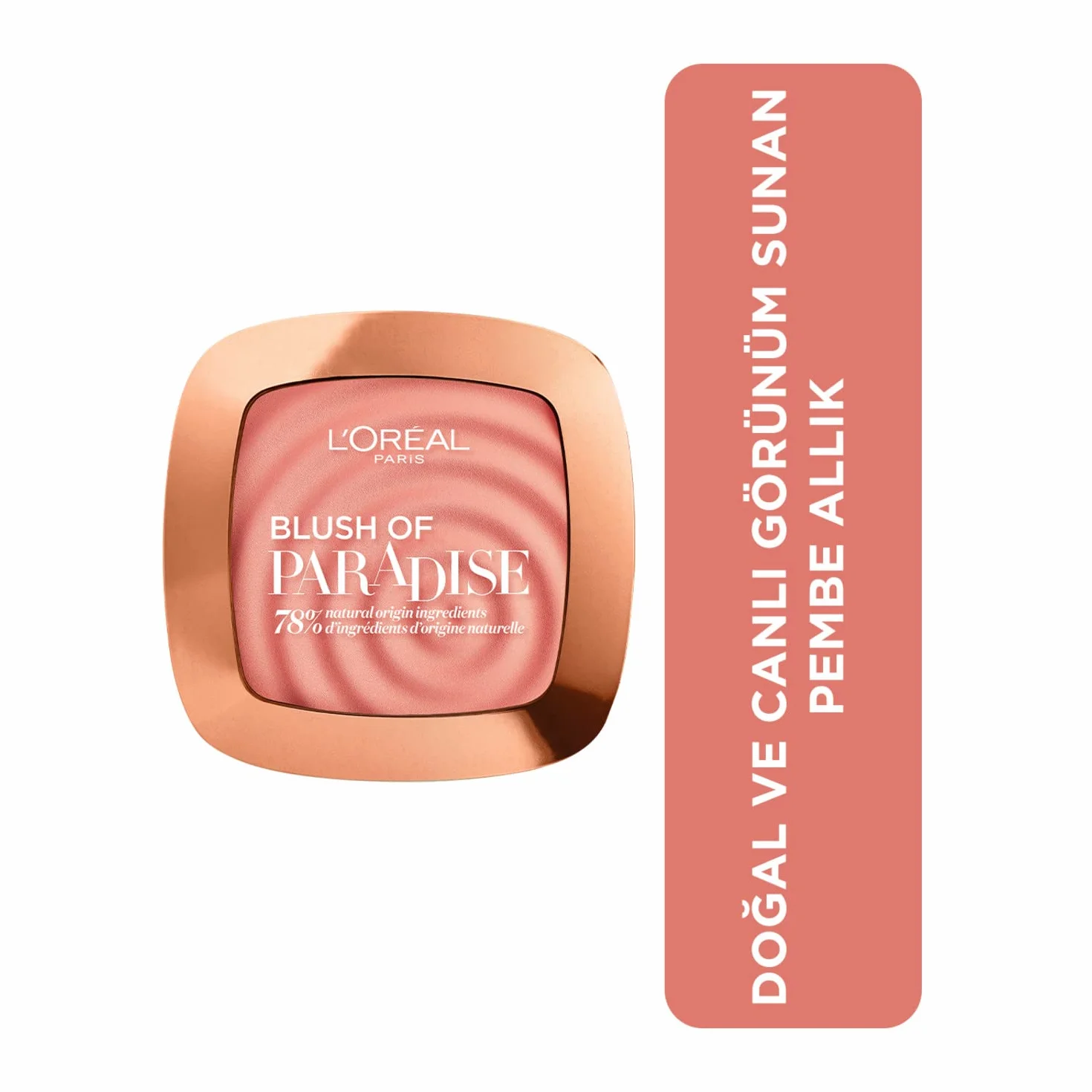 L'Oréal Paris Woke Up Like This Mellon Dollar Baby Blush Róż do policzków, jedwabista konsystencja, łatwa aplikacja, 03 Watermelon, 9 g