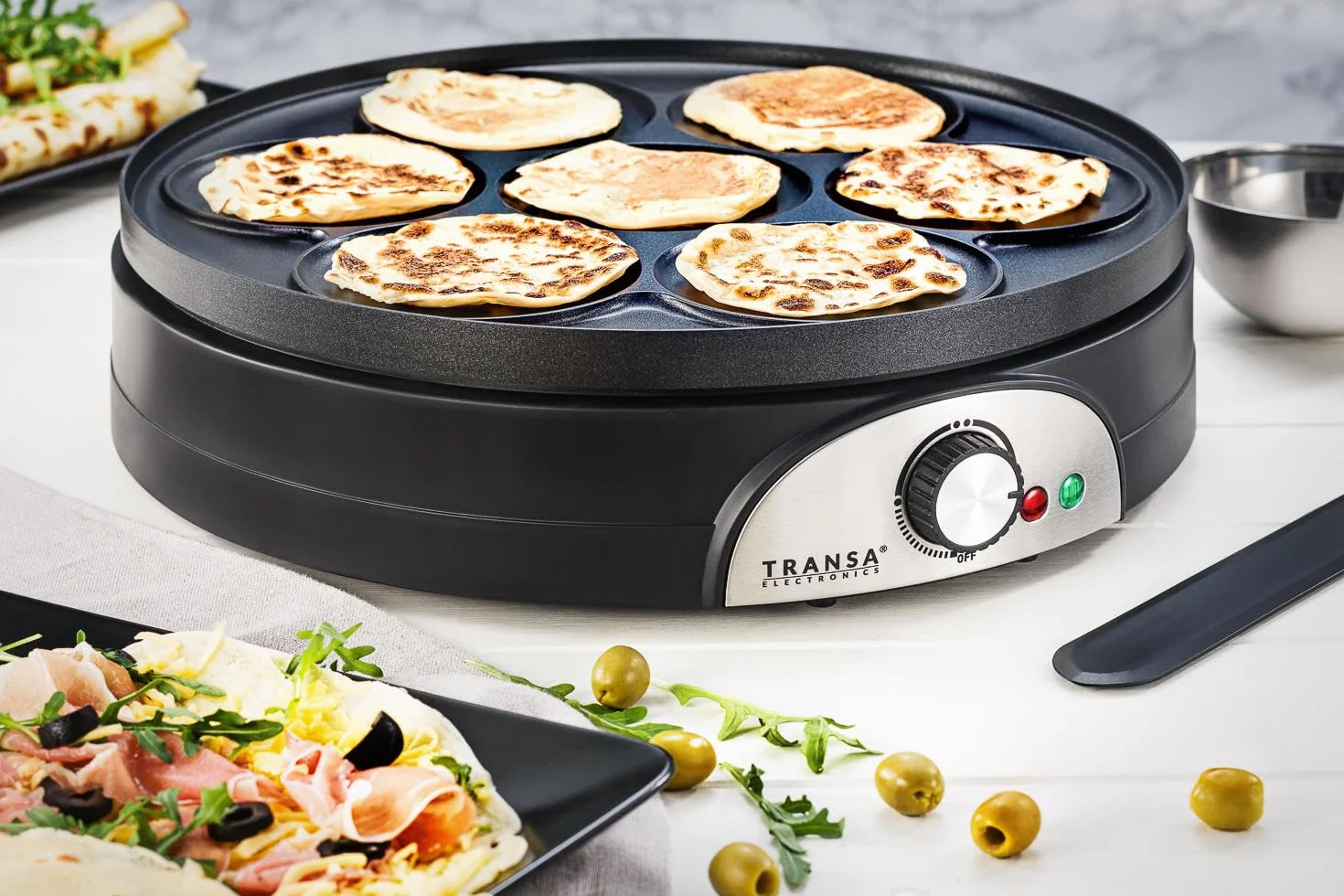 Naleśnikarka dwustronna do naleśników i pancake DualPancake XXXL 1500W