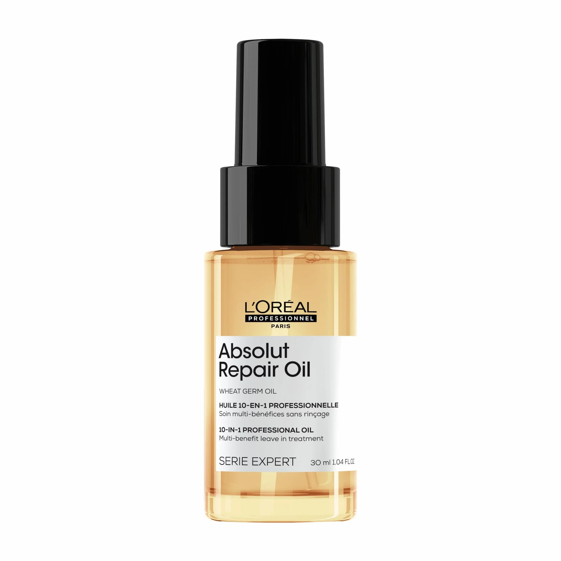L'Oréal Professionnel Odżywczy olejek Leave-In do suchych i zniszczonych włosów, do natychmiastowej restrukturyzacji, seria Expert, Absolut Repair 10 w 1, 30 ml